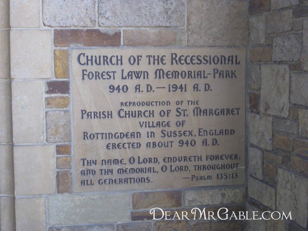 Church of the Recessional