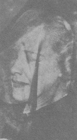 Kay Williams Gable at Clark Gable's funeral