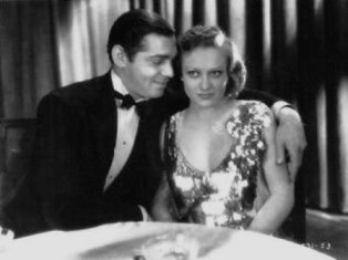 Clark Gable and Joan Crawford in Dance Fools Dance