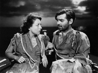 Clark Gable and Joan Crawford in Strange Cargo