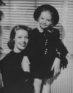 Loretta Young and Judy Lewis
