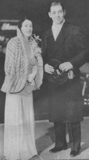 Ria Franklin and Clark Gable