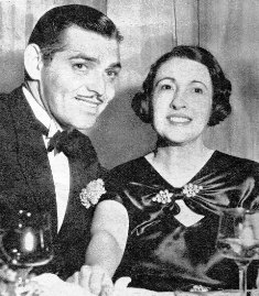 Clark Gable and Ria Franklin