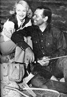 Clark Gable and Sylvia Ashley