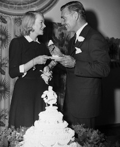 Clark Gable and Sylvia Ashley